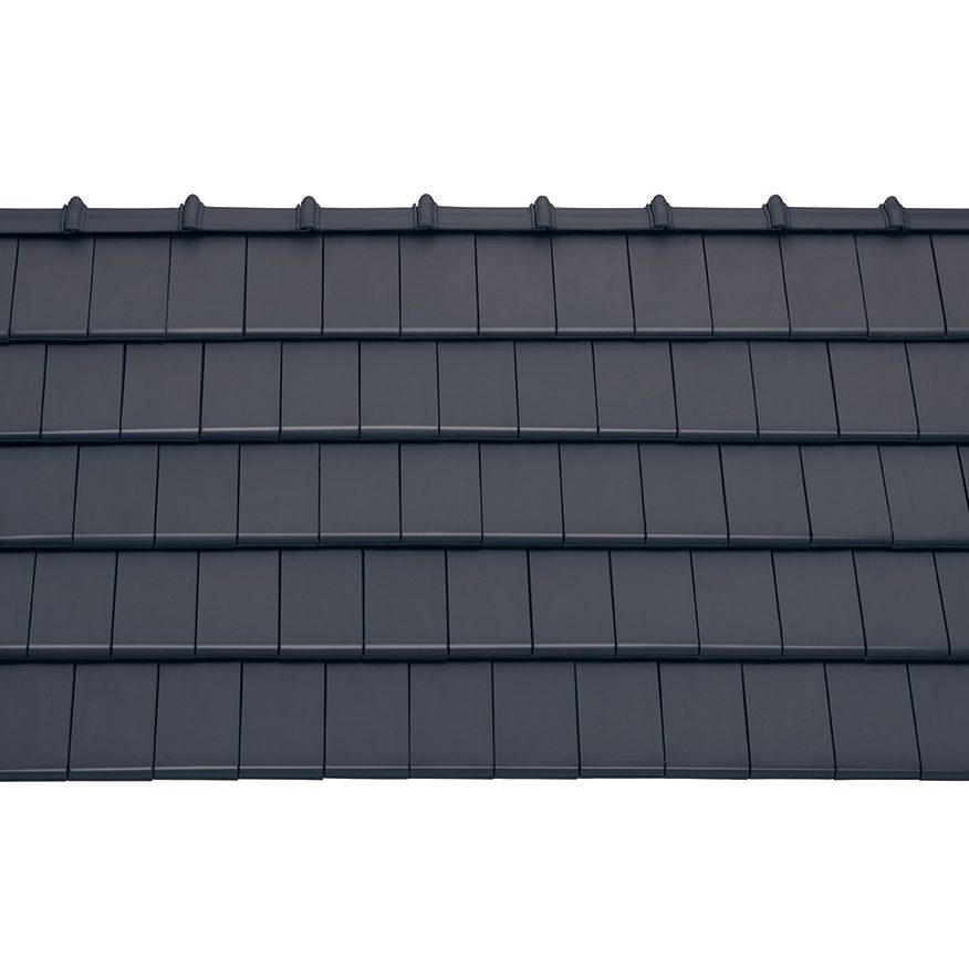 Střešní plocha Tondach Figaro 11 DELUX glazura Amadeus šedá