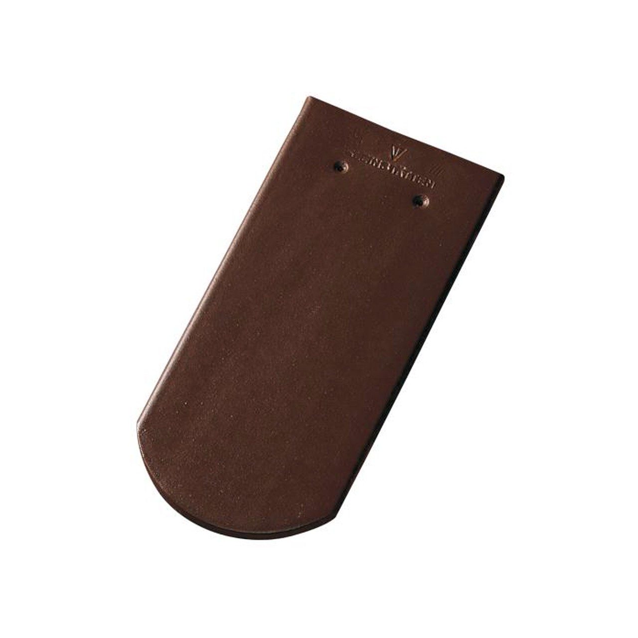 Fotografie produktu Tondach Bobrovka kulatý řez 19x40 střešní taška základní engoba hnědá