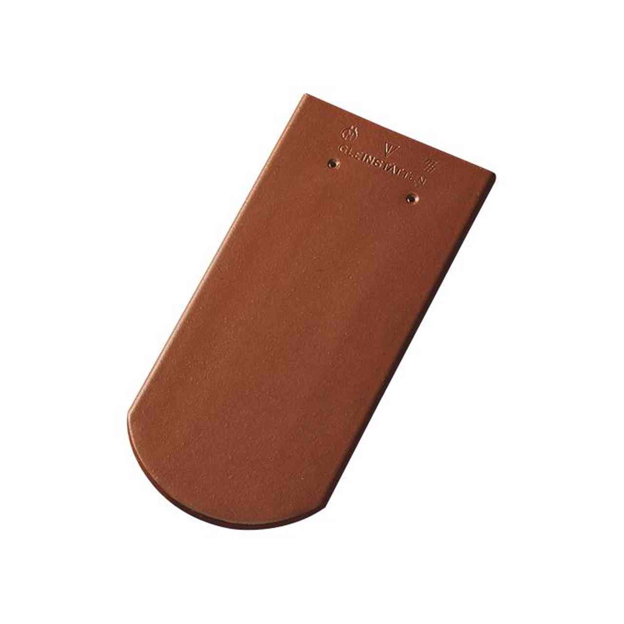 Fotografie produktu Tondach Bobrovka kulatý řez 19x40 střešní taška základní engoba měděná