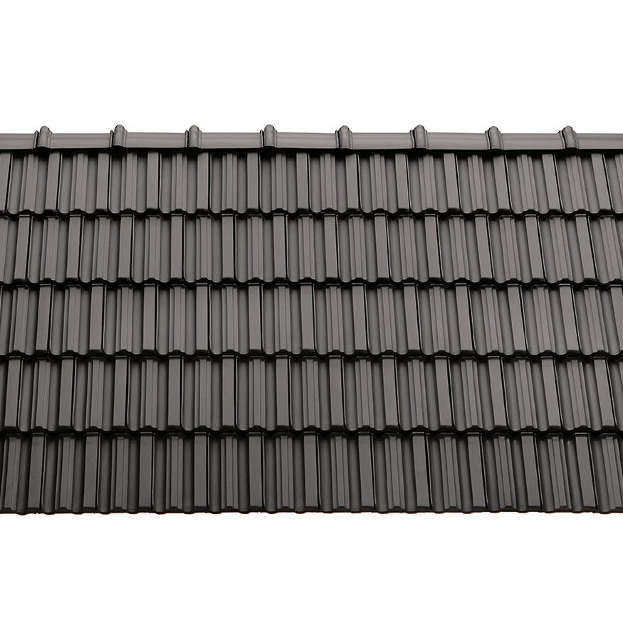 Střešní plocha Tondach Falcovka 11 engoba černá