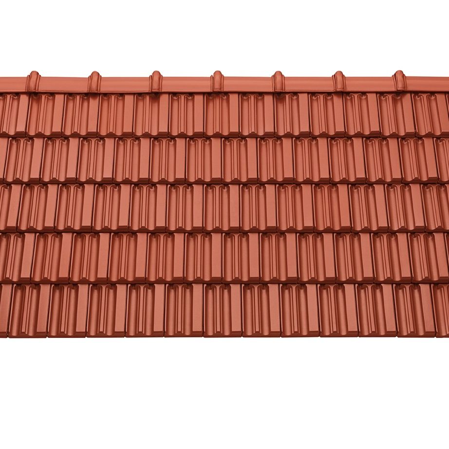 Střešní plocha Tondach Francouzská 14 engoba červená