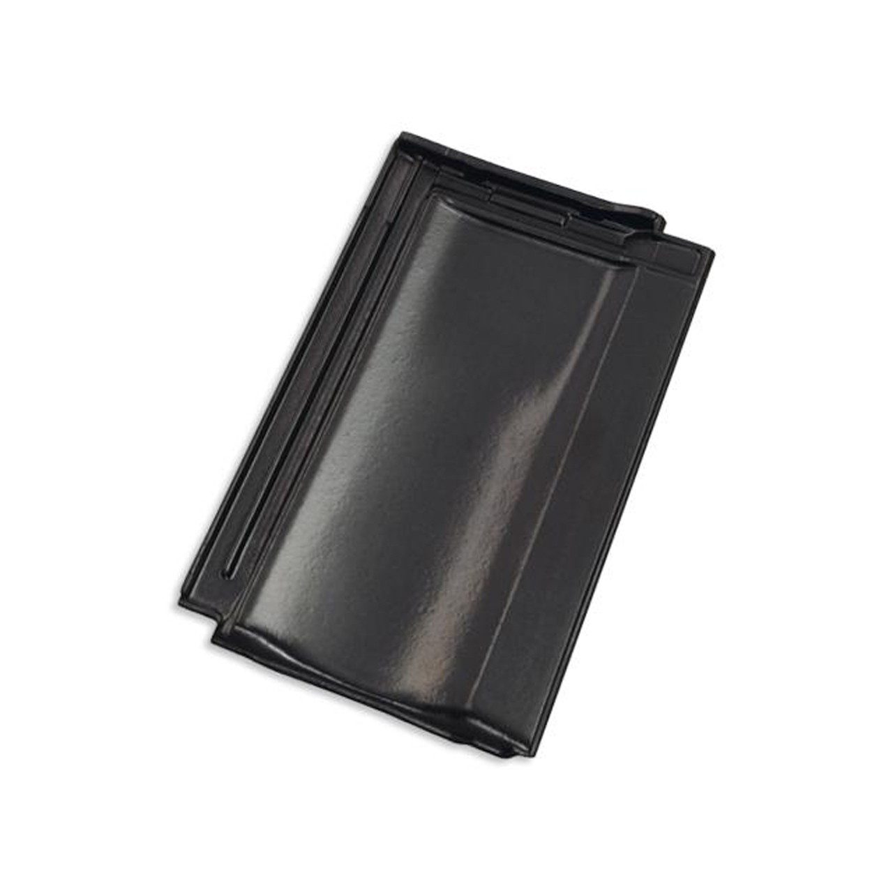 Fotografie produktu Tondach Conditon 12 posuvná taška základní glazura břidlicově černá