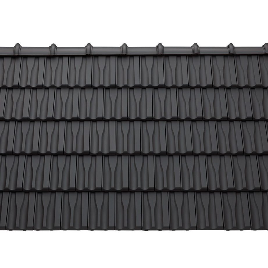 Střešní plocha Tondach Hranice 11 engoba černá