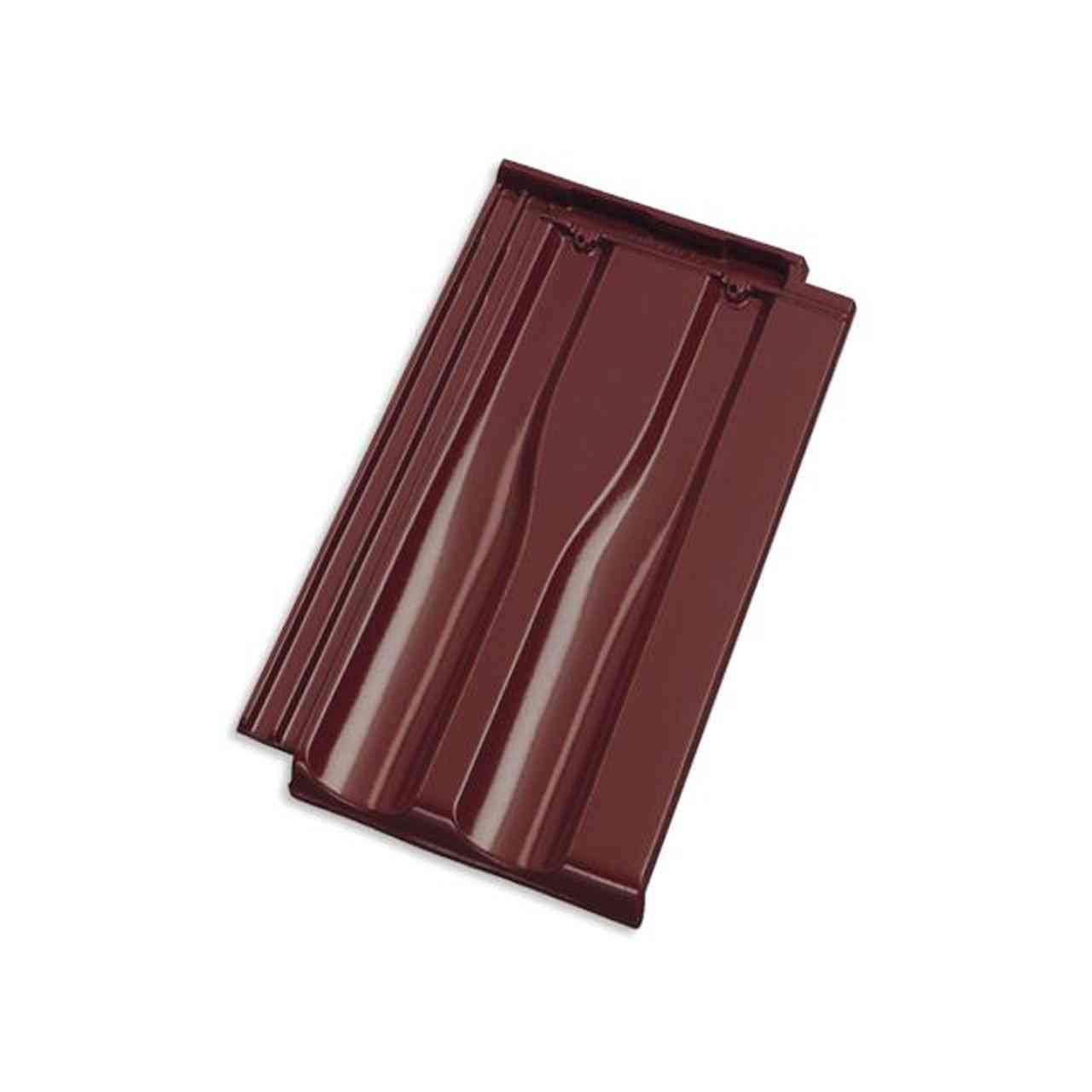 Fotografie produktu Tondach Renoton 11 posuvná taška základní glazura Amadeus červená